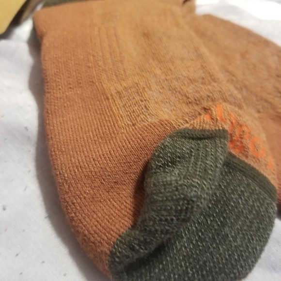 Patagonia  Men's Crew Socks  Cabin Gold  Merino Wool NWT Unisex - Picture 4 of 7